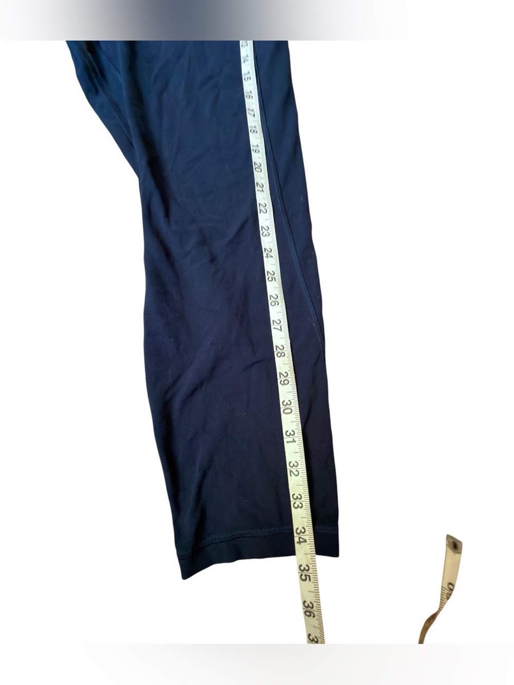 Lululemon Align High Rise Leggings With Pockets Size 16 Navy Blue Nulu LW5EHBS E - Picture 4 of 6